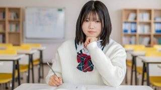勉強する中学生